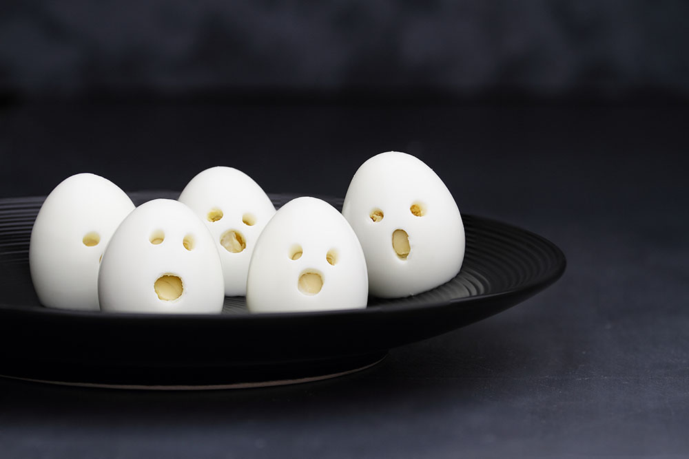 Recetas terroríficas con huevo para celebrar el Samhain