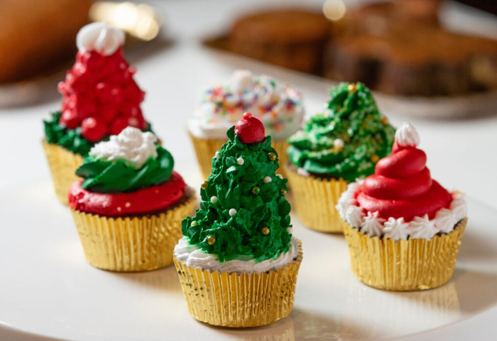 Cupcakes de Navidad para divertirse cocinando